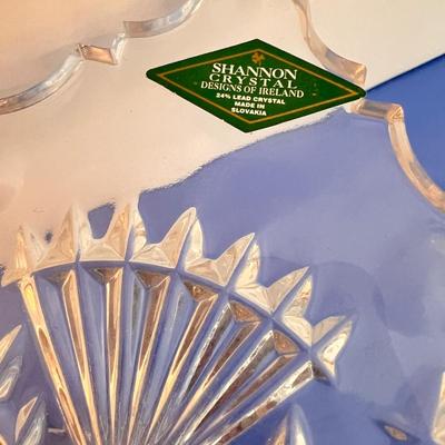 4 Piece Lot Cut Crystal - Shannon Crystal, Nachtmann