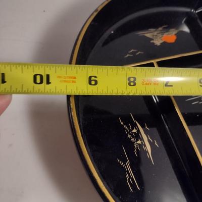 Plastic Trays and Double Layer Box with Floral and Asian Designs