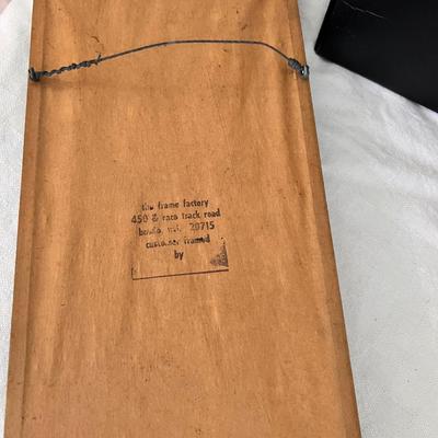 2 Piece Lot Art - 1 Signed, Elizabeth O'Neill Verner Double Print