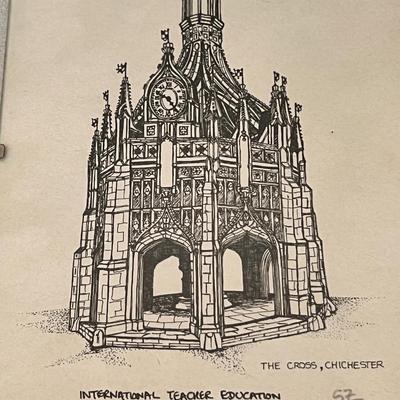 2 Piece Lot Art - 1 Signed, Elizabeth O'Neill Verner Double Print