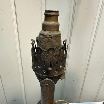 Antique Brass Lamp. (Untested)