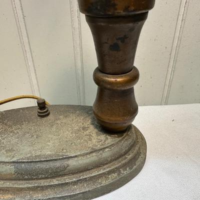 Antique Brass Lamp. (Untested)