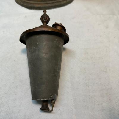 Antique Brass Lamp. (Untested)