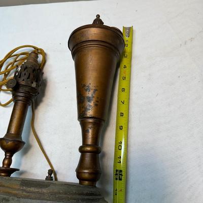 Antique Brass Lamp. (Untested)