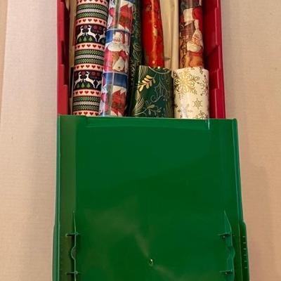 Full Christmas Wrap Organizer