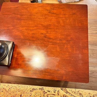 Solid Wood Contemporary End Table