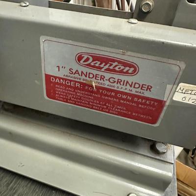 Dayton 1â€ Belt Sander