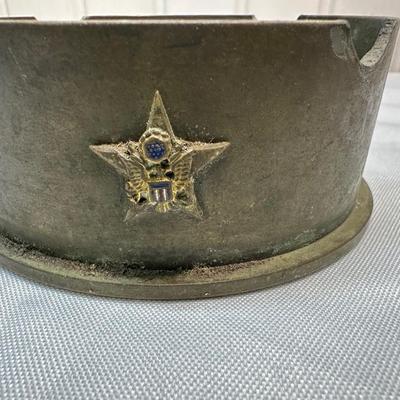 WWII Trench Art Ashtray