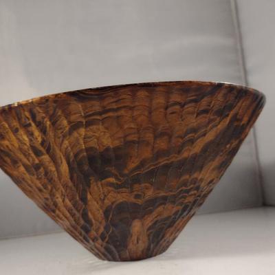 Collection of Decorative Bowls- Glass, Wooden, and Beaded on Metal Frame