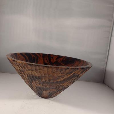 Collection of Decorative Bowls- Glass, Wooden, and Beaded on Metal Frame