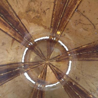 Collection of Decorative Bowls- Glass, Wooden, and Beaded on Metal Frame