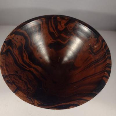 Collection of Decorative Bowls- Glass, Wooden, and Beaded on Metal Frame