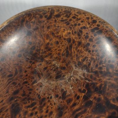 Collection of Decorative Bowls- Glass, Wooden, and Beaded on Metal Frame