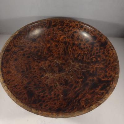 Collection of Decorative Bowls- Glass, Wooden, and Beaded on Metal Frame