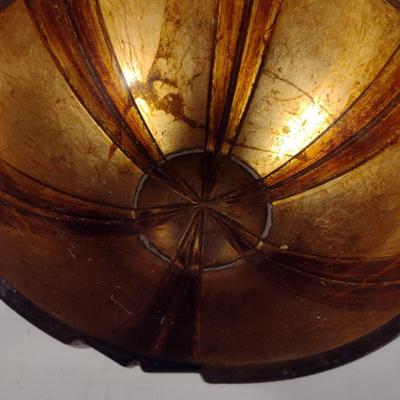 Collection of Decorative Bowls- Glass, Wooden, and Beaded on Metal Frame