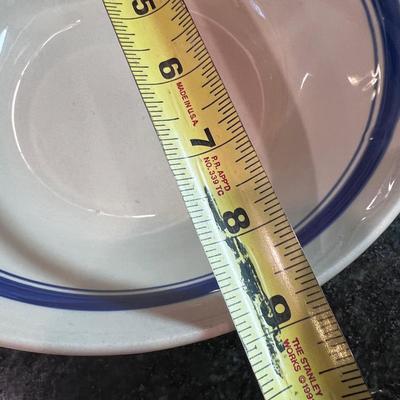 Lot of Large Ceramic Serving Platters Bowls