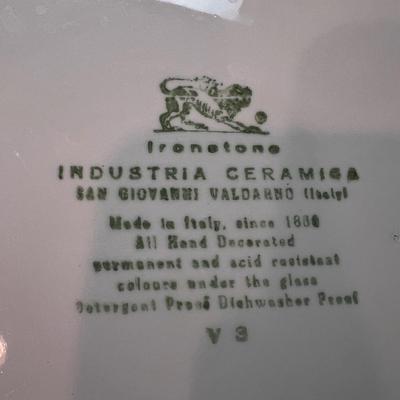 Lot of Large Ceramic Serving Platters Bowls