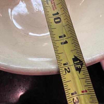 Lot of Large Ceramic Serving Platters Bowls