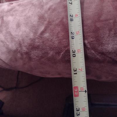 Vintage Crushed Velvet Upholstered Chair (Choice A)