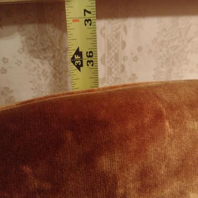 Vintage Crushed Velvet Upholstered Chair (Choice B)