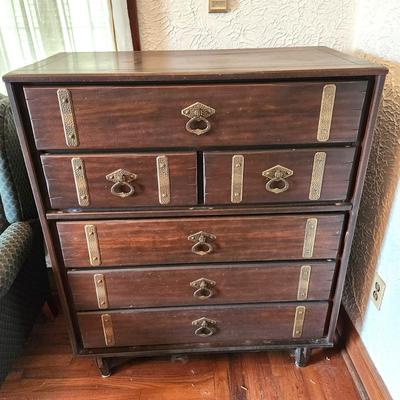 Lot #130 Mediterranean Style Chest of Drawers