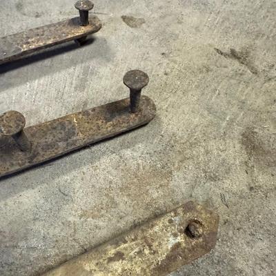 Antique Iron Door Hinges