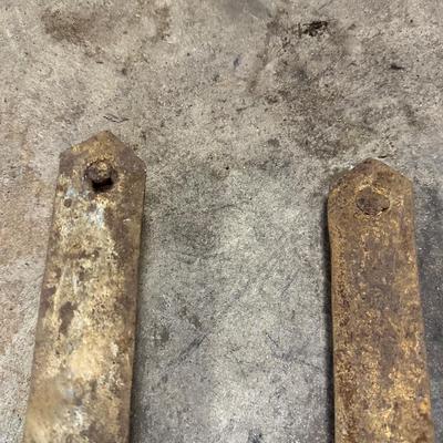 Antique Iron Door Hinges