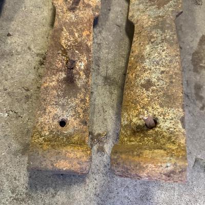 Antique Iron Door Hinges