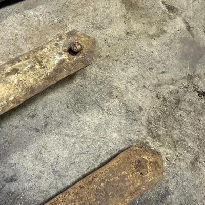 Antique Iron Door Hinges