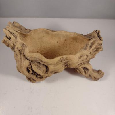 Composite Planter- Natural/Driftwood Design