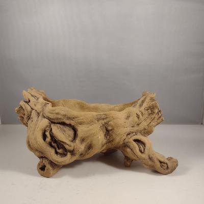 Composite Planter- Natural/Driftwood Design