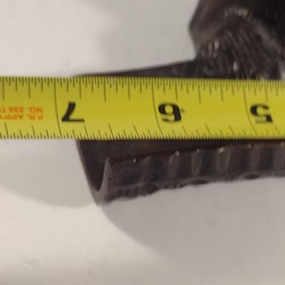 Vintage Cast Metal Dog Design Pen/Pencil Holder