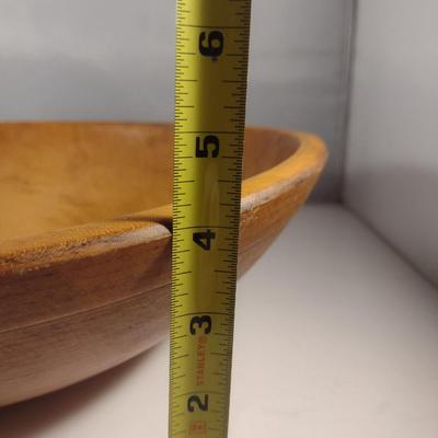 Turned Wood Tray and Bowl