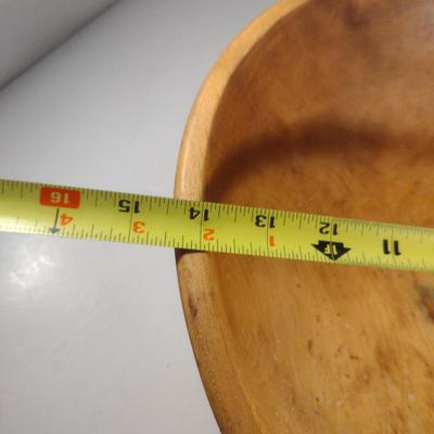 Turned Wood Tray and Bowl