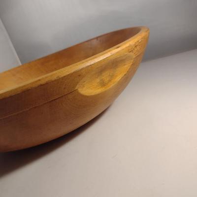 Turned Wood Tray and Bowl