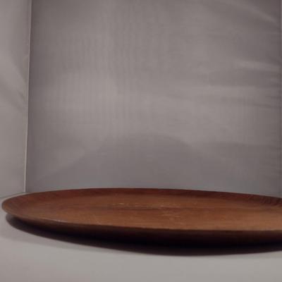 Turned Wood Tray and Bowl