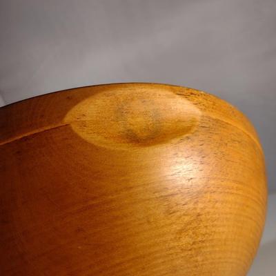 Turned Wood Tray and Bowl