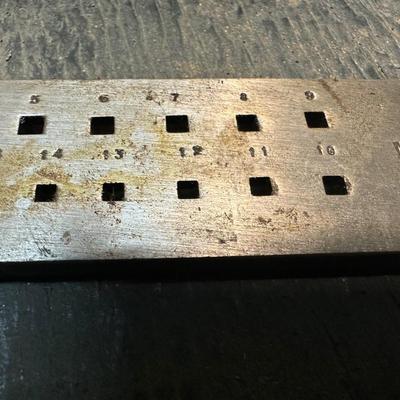Machinist/ Jewelers Draw Plates