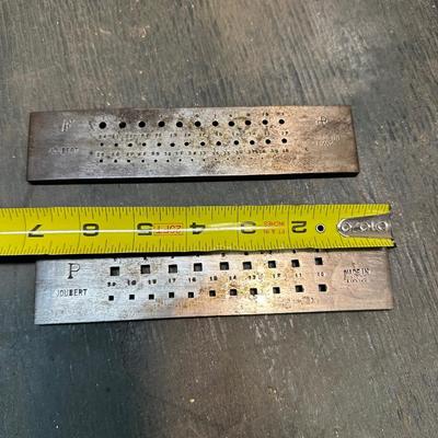 Machinist/ Jewelers Draw Plates
