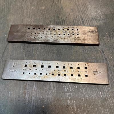 Machinist/ Jewelers Draw Plates