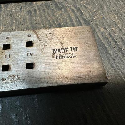 Machinist/ Jewelers Draw Plates
