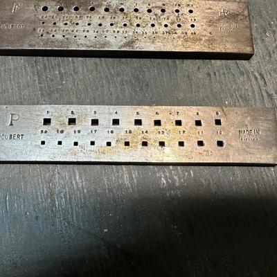 Machinist/ Jewelers Draw Plates