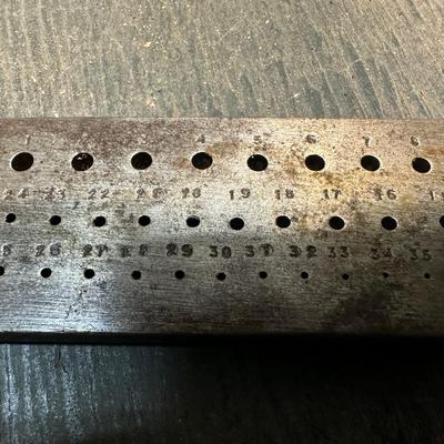 Machinist/ Jewelers Draw Plates