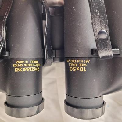 Vintage 10 x 50 simmons binoculars with case