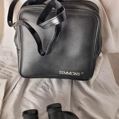 Vintage 10 x 50 simmons binoculars with case