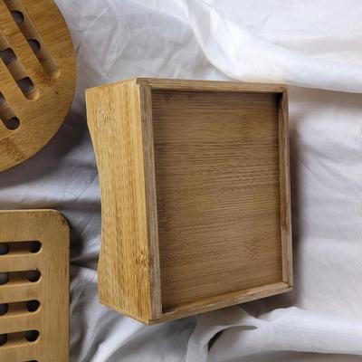 3 vintage bamboo kitchen items