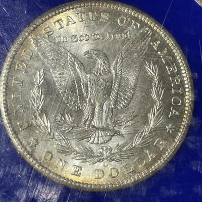 7-Nice BU Condition New Orleans Mint Morgan Silver Dollar Collection in VG Preowned Condition as Pictured.