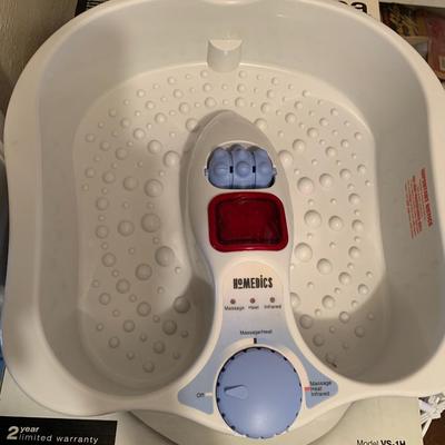 Homedics foot bath
