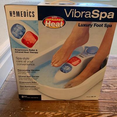 Homedics foot bath