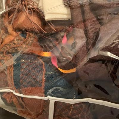 Mystery bag of Autumn linens, etc